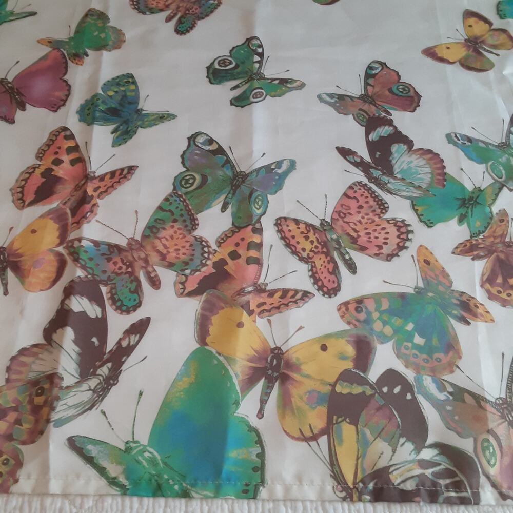 Butterfly Shower Curtain Whimsical Versatile Charming